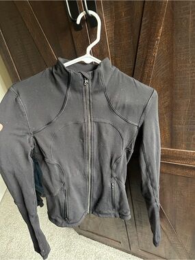 lululemon athletica Black Zip-Up Jacket